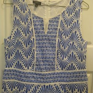 Talbot's Blue/White Sundress